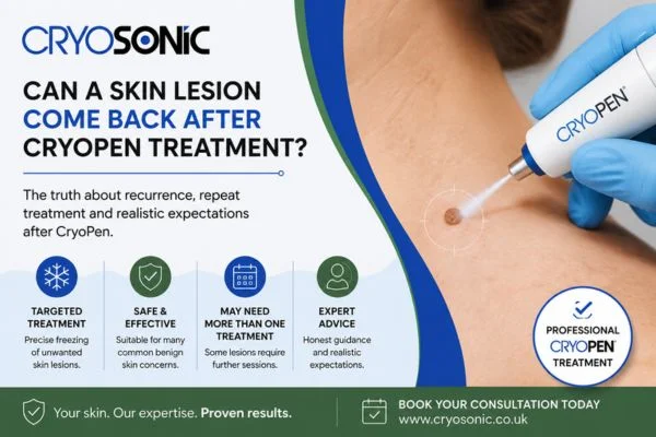 will lesions come back